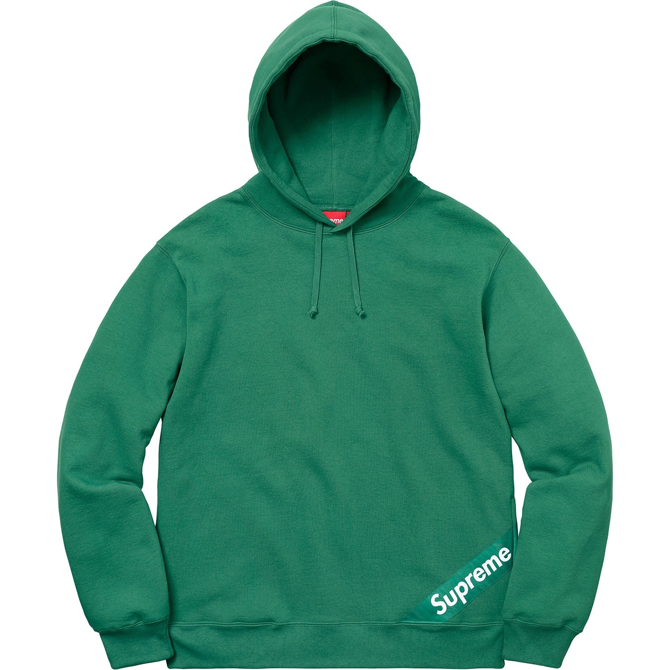 Corner Label Hooded Sweatshirt view 8